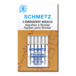 Schmetz Embroidery Needles - Carded